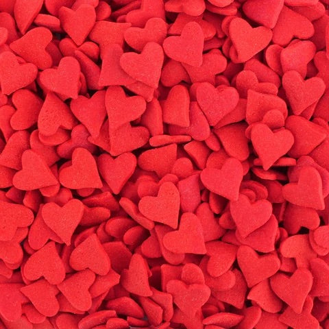 Red Jumbo Heart Sprinkles