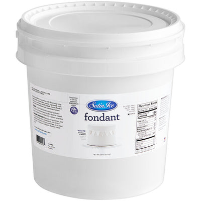 PICK UP ONLY!! 20lb Satin Ice White Fondant