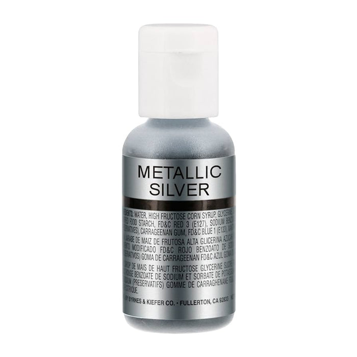 Metallic Silver Airbrush Color
