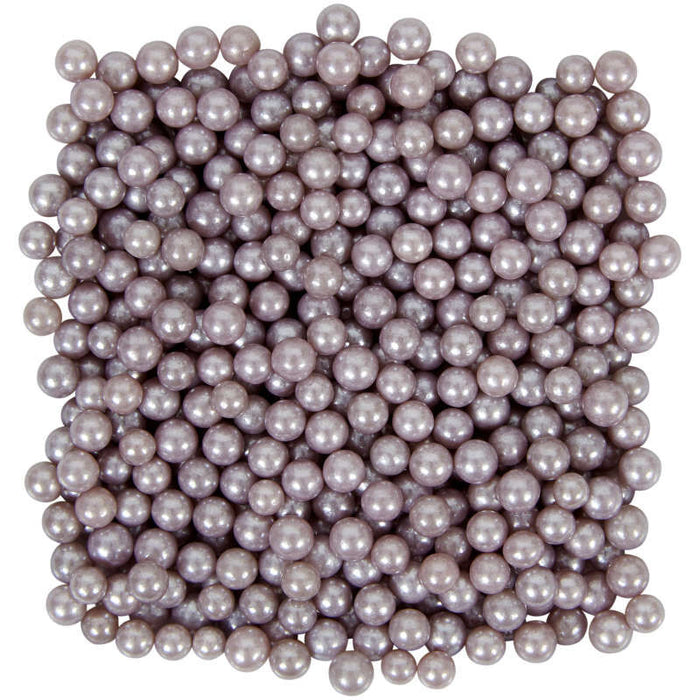 Silver Sugar Pearls