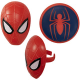 Spiderman Cupcake Rings