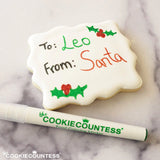 Cookie countess edible marker set