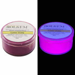 Rolkem Lumo UV-Fluorescent Powder Food Color, 10-Milliliter-Volume Viola