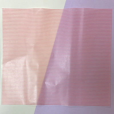 Red Stripes Wax Paper 10ct