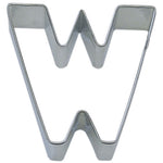 3" Letter W Cookie Cutter