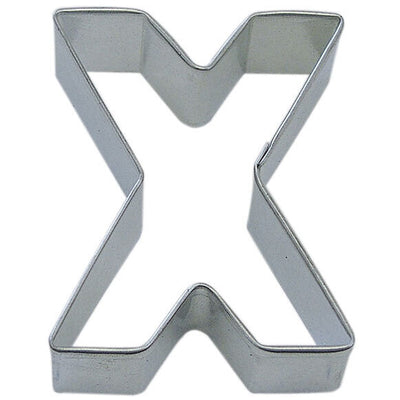 3" Letter X Cookie Cutter