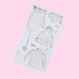Knitted Sweater/Mittens Christmas Mold