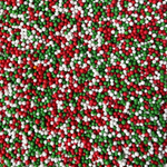 Christmas Nonpareils Sprinkle Mix Sweetapolita 3.9oz