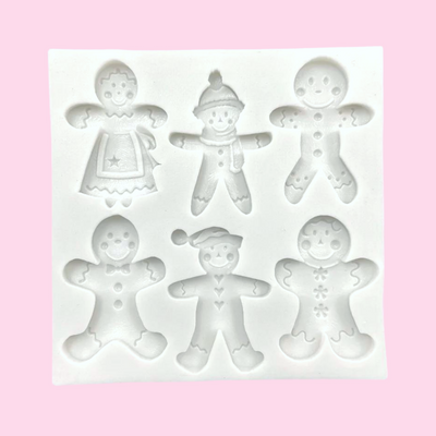 Gingerbread Family Mold