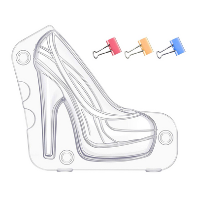 Small High heel chocolate mold 2pc