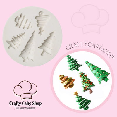 Assorted Christmas Trees Mold