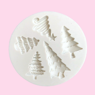 Variety Christmas Trees Silicone Mold
