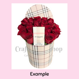 Fashion Plaid flower box