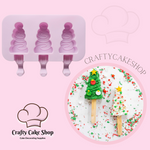 Christmas Tree / swirl Cakesicle Mold