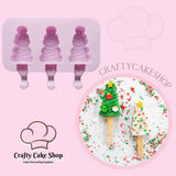 Christmas Tree / swirl Cakesicle Mold