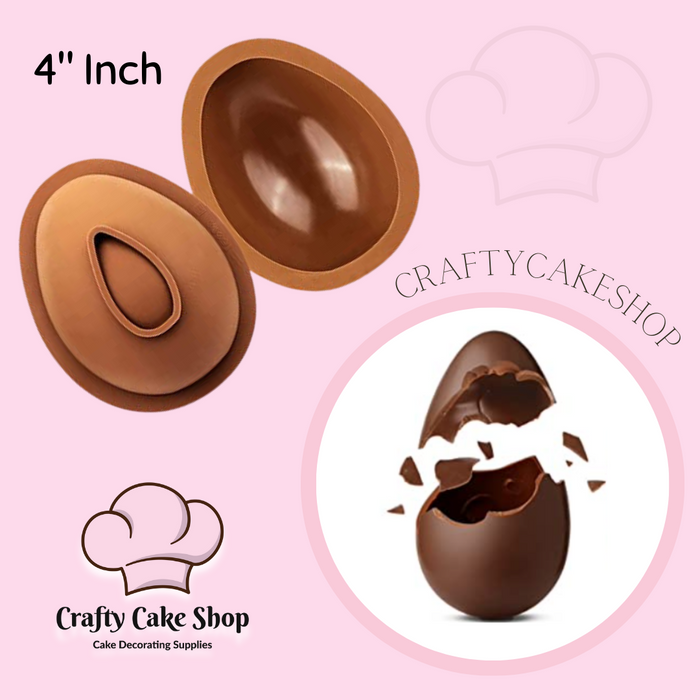 Small 4 egg silicone mold – Crafty Cake Shop