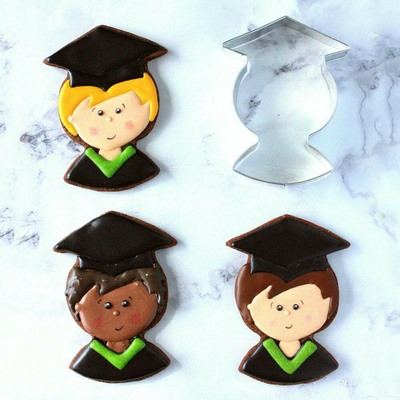 Grad Character Cookie Cutter