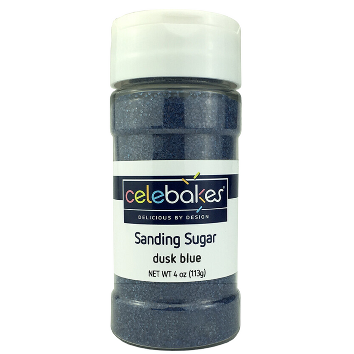 Dusk blue sanding sugar