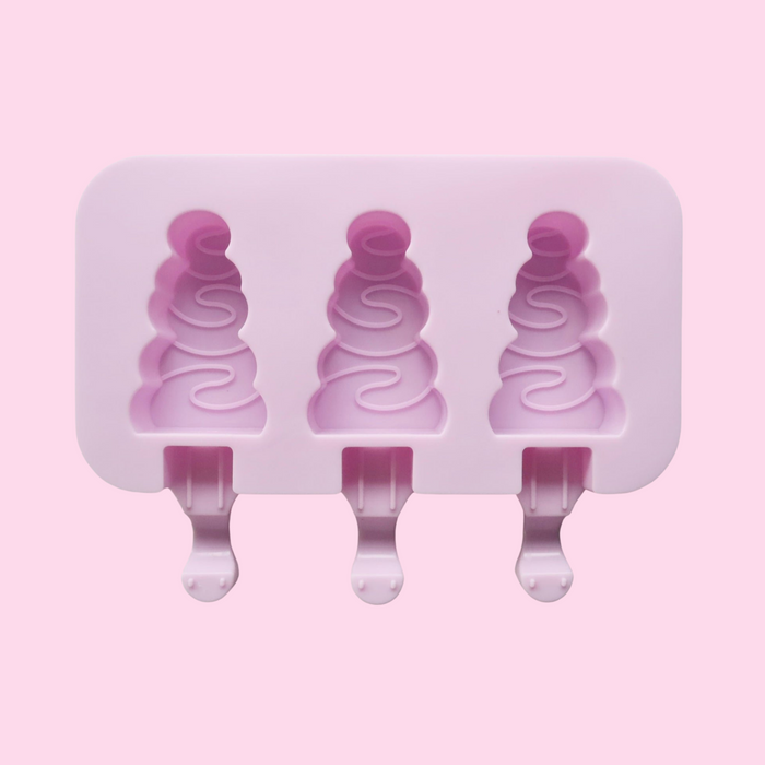 Tree Cakesicle Silicone Mold - 4 Cavity