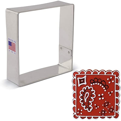 Square 3 1/2” cookie cutter