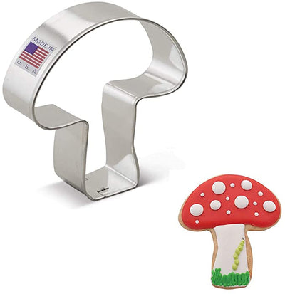 Mushroom cookie cutter