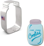 Large Mason Jar Cookie Cutter