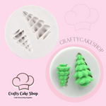 Double Christmas Tree silicone mold