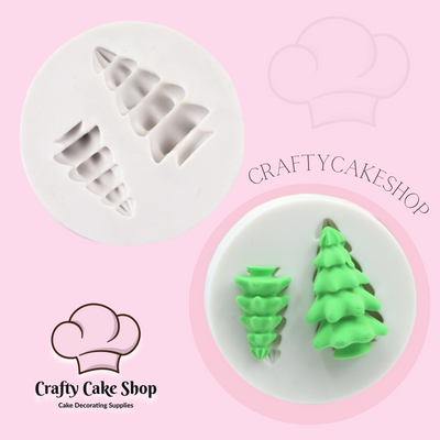 Double Christmas Tree Silicone Mold