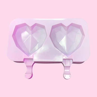 Geo Heart Cakesicle Mold