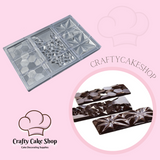 3 In 1 Polycarbonate Chocolate Bar Mold Tray