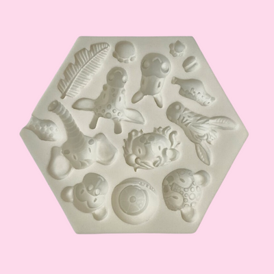 Safari Theme Silicone Mold