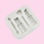 Makeup and Brush Silicone Mold