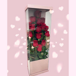 Acrylic Long Stem Rose box