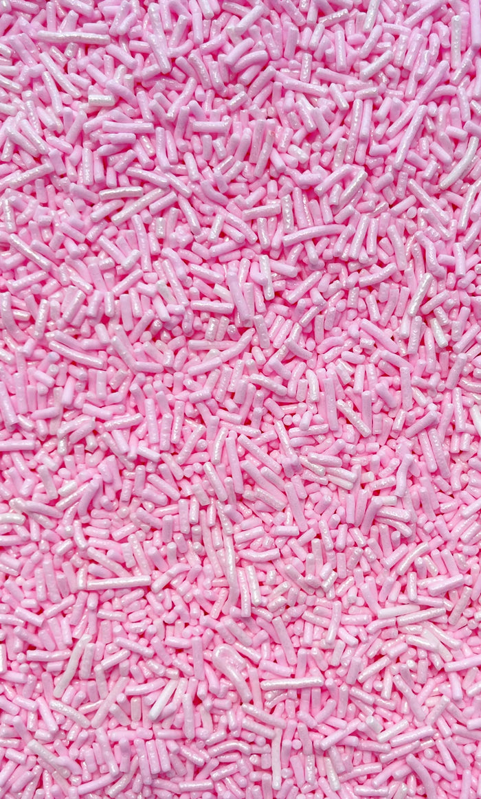 Pink Shimmer Crunchy Sprinkles Sweetapolita 3.2oz