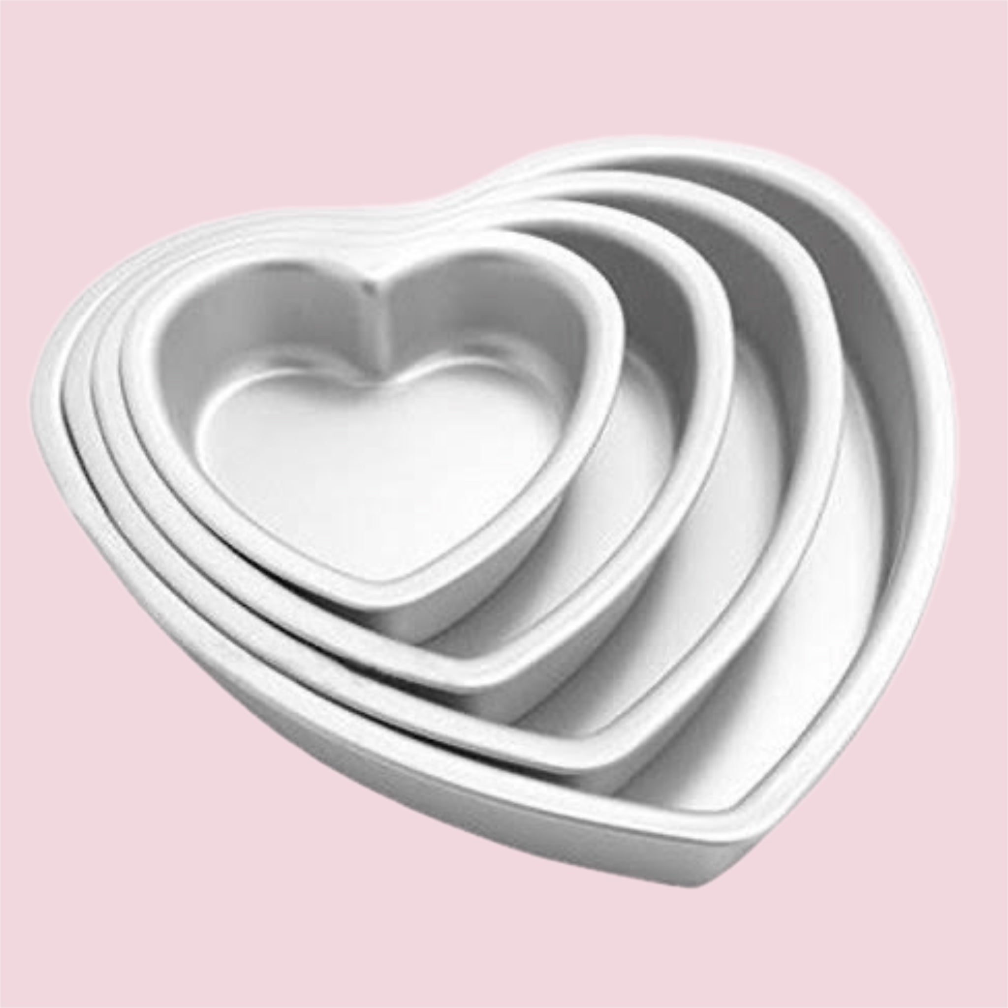 PME 6 Cup Heart Shaped Pan