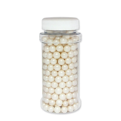 Large White Sugar Pearls PME