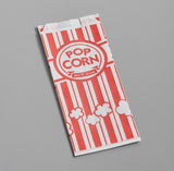 Carnival King 3 1/2" x 2 1/4" x 8" 1 oz. Popcorn Bag - 25 pack