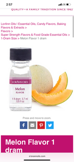 Lorann Oils 3.7ml Melon Flavor