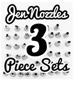 PME Jem Nozzles 3 Piece Sets