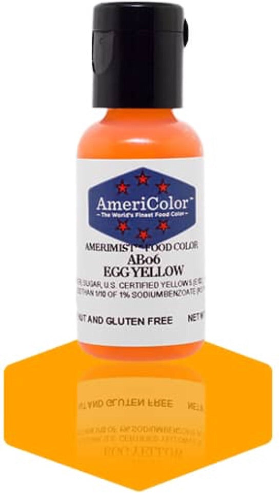 AB06-Egg Yellow Americolor Amerimist Food Color