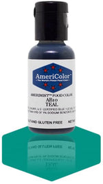 AB10-Teal Americolor Amerimist Food Color