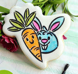 Carrot and Bunny Buddies Cookie Cutter