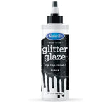 Satin Ice Glitter Glaze- Black
