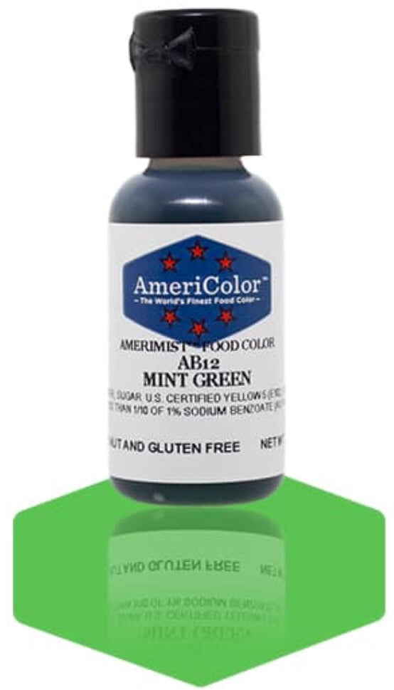 AB12-Mint Green Americolor Amerimist Food Color