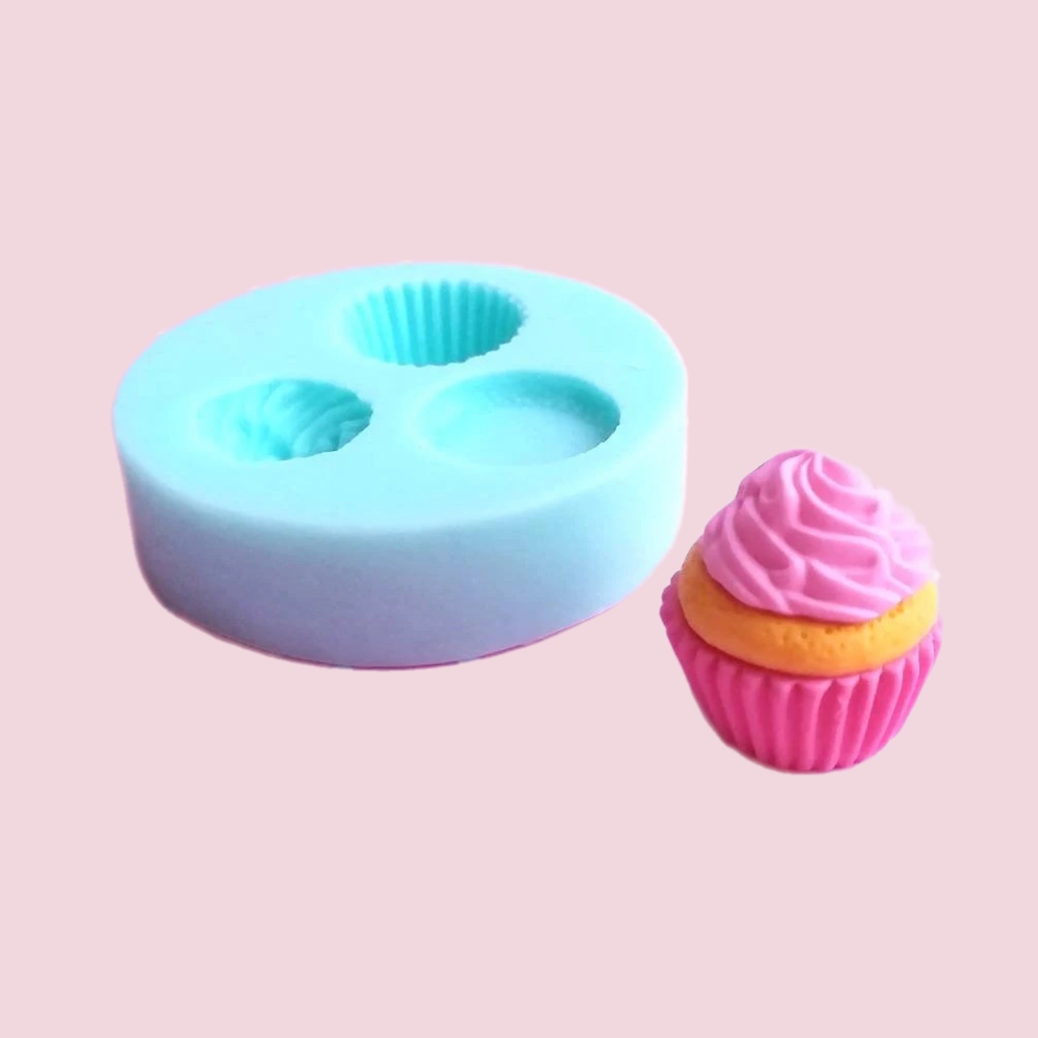 3D CUPCAKE Silicone Mold 