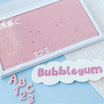 BUBBLEGUM - UPPERCASE, LOWERCASE, NUMBERS & SYMBOLS