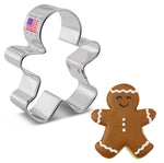 Gingerbread Man Cookie Cutter 3" x 2 1/2"