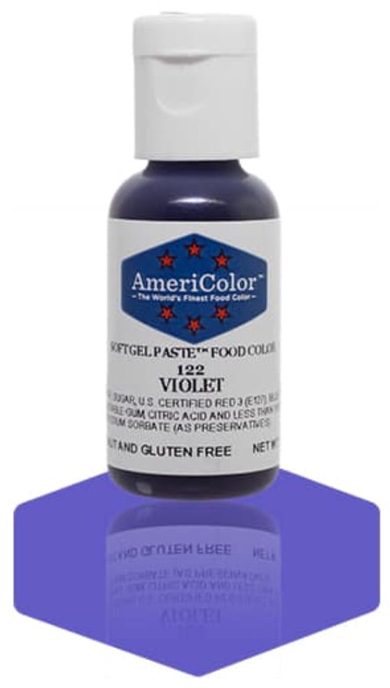 122-Violet Americolor Softgel Paste Food Color