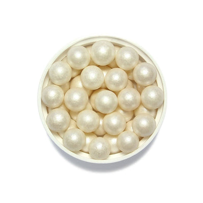 Large White Sugar Pearls PME