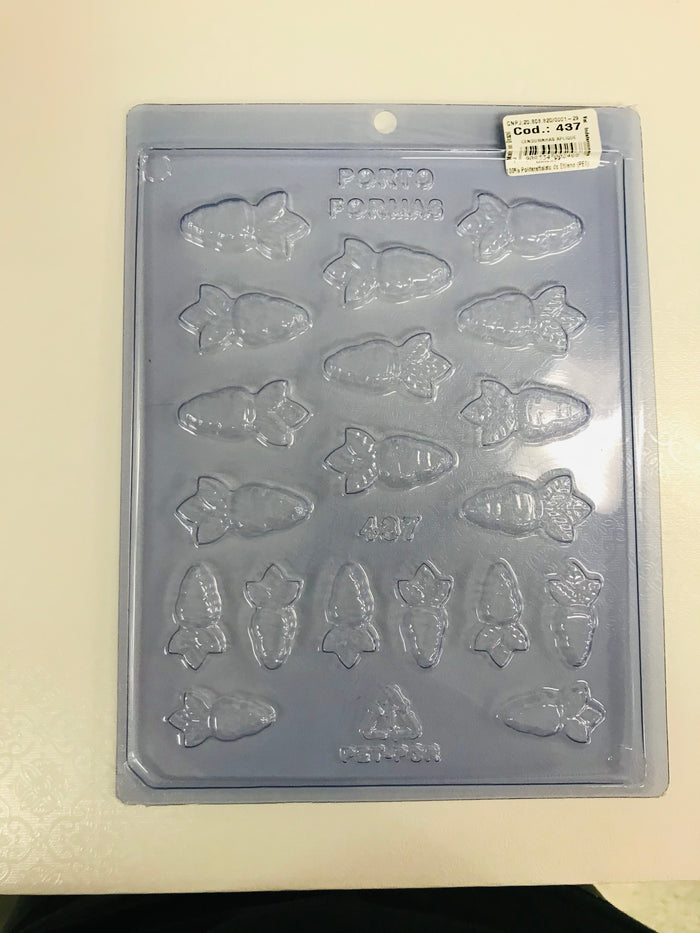 Small Carrots Decoration Chocolate Mold